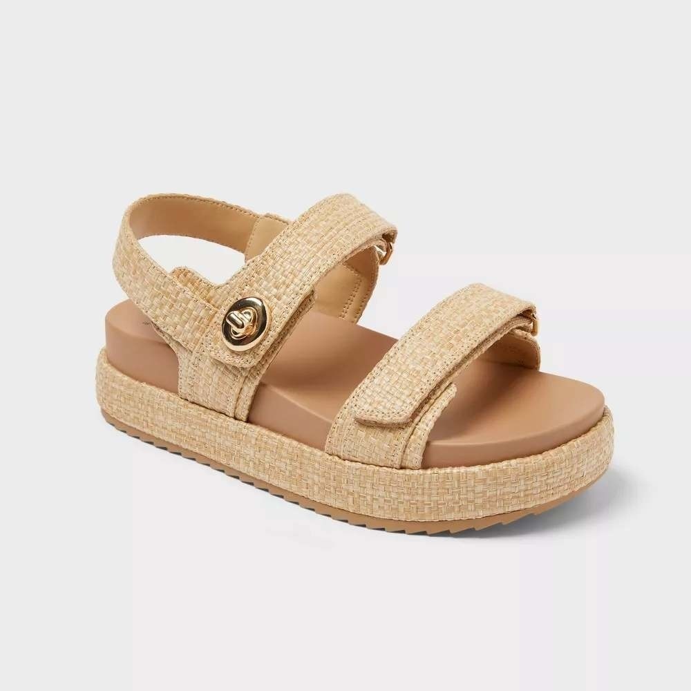 Women's Sandals by A New Day Tanner Tan Size 9 New With Tags